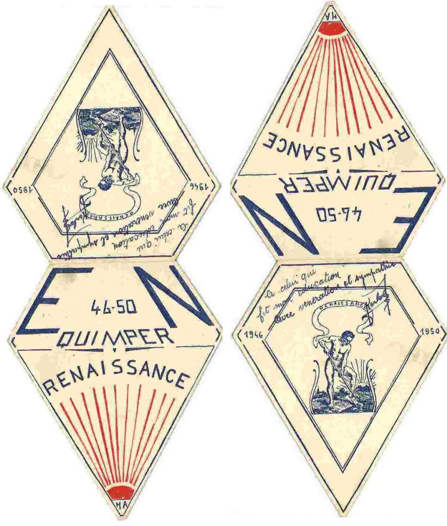 Promotion Renaissance - 1946-1950 - Carte de promotion